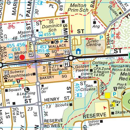 Melway Melton Council WallMap