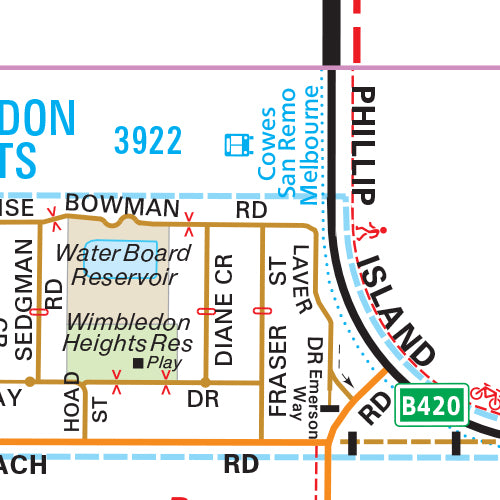 Melway Bass Coast Council WallMap