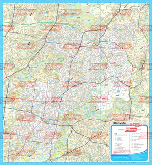 Melway Banyule Council WallMap