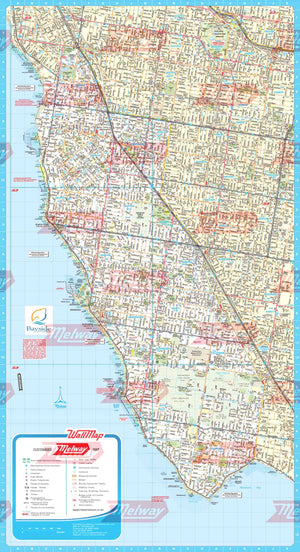 Melway Bayside Council WallMap