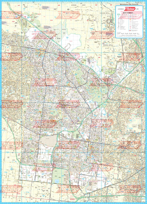 Melway Brimbank Council WallMap