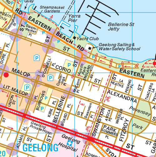 Melway Greater Geelong Council WallMap