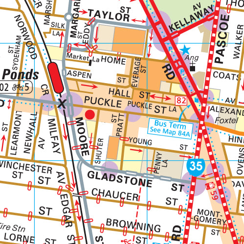 Melway Moonee Valley Council WallMap