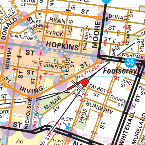 Melway Maribyrnong Council WallMap