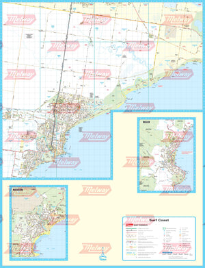 Melway Surf Coast Council WallMap