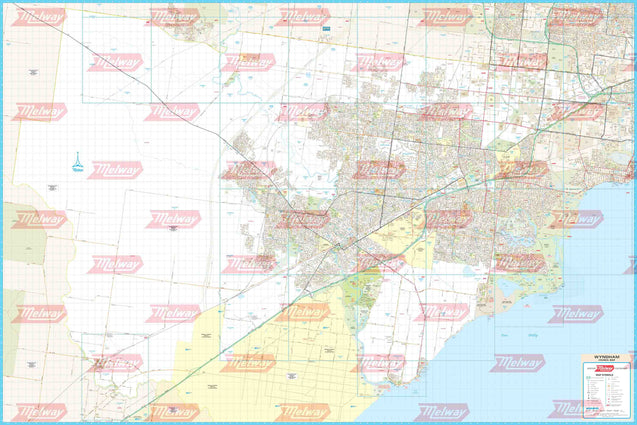 Melway Wyndham Council WallMap