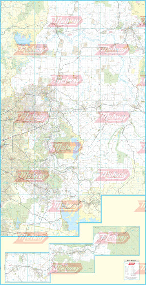 Melway Yarra Ranges Council WallMap