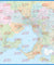 Melway Town & Country WallMap including Council and Suburb Boundaries