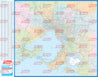 Melway Town & Country WallMap including Council and Suburb Boundaries