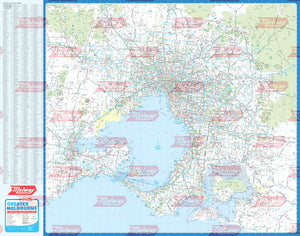 Melway Town & Country WallMap - Rolled