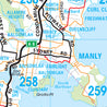 Sydway WallMap - Rolled & Laminated