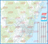 Sydway WallMap - Rolled & Laminated